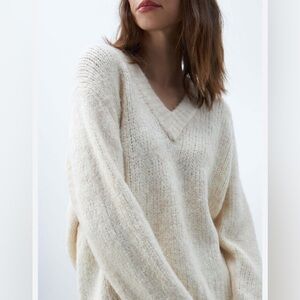 Line‎ Knitwear NWT Helena Sweater - Vanilla Twist size XSmall
